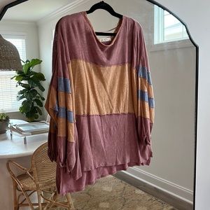 Free people oversized shirt